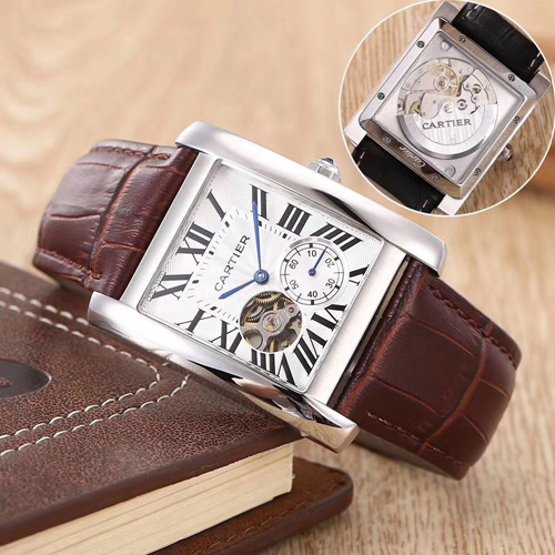 カルティエ時計正面デザイン